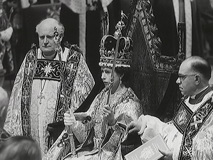 1953: Korunovace Alžběty II.