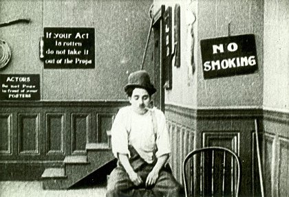 Chaplin kulisákem