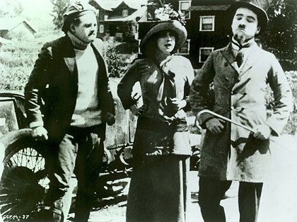 Chaplin na závodišti