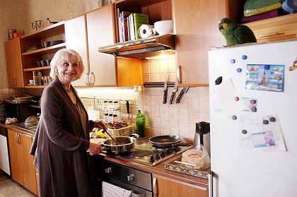 Cizinec a krásná paní