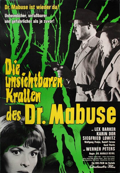 Die Unsichtbaren Krallen des Dr. Mabuse