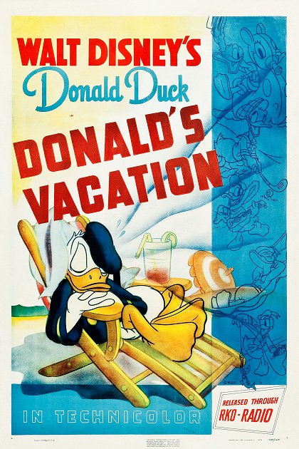 Donald na prázdninách