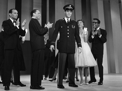 Frank Sinatra's Welcome Home Party for Elvis Presley
