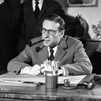 Georges Simenon osobně