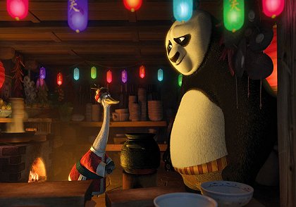 Kung Fu Panda slaví svátky