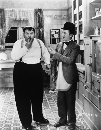 Laurel a Hardy se žení