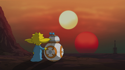 Maggie Simpson in ‘The Force Awakens from Its Nap’