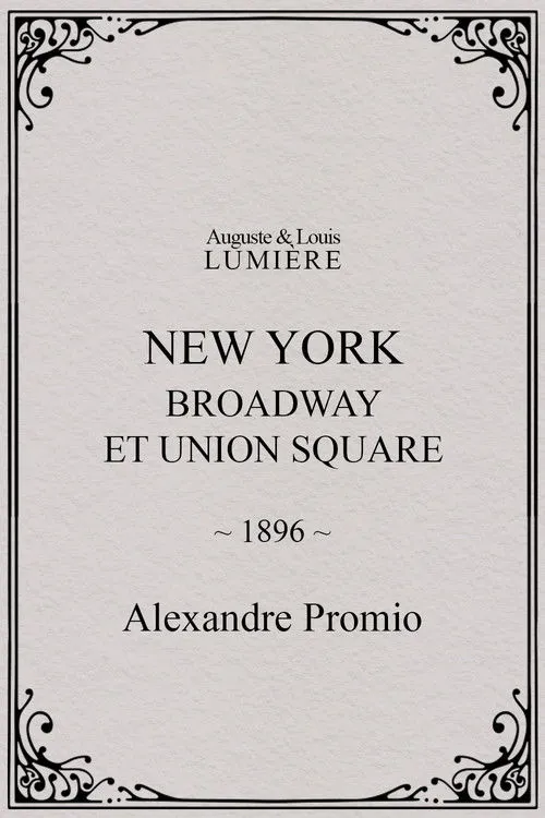 New York, Broadway et Union Square
