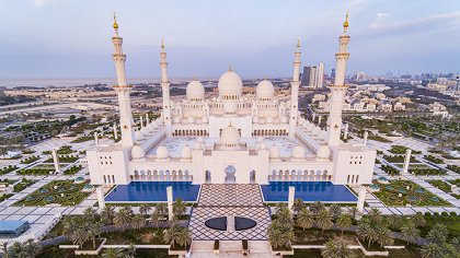 Spojené arabské emiráty z výšky