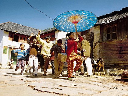 The Blue Umbrella