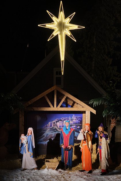 Three Wise Men and a Baby