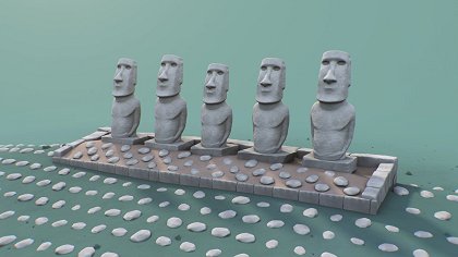 Velikonoční ostrov: Tichomořští sochaři