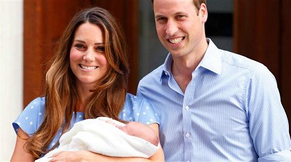 William, Kate a George